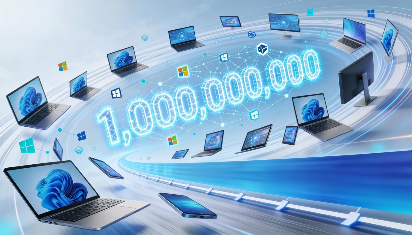 Windows 11 Reaches 1 Billion Users Much Faster Than Windows 10 Ever Did